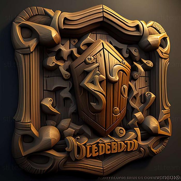 3D model Dungeon Defenders 2 game (STL)